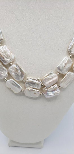 20mm White Pearl Necklace