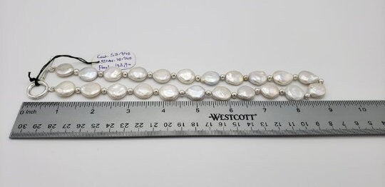 Coin Pearl Necklace