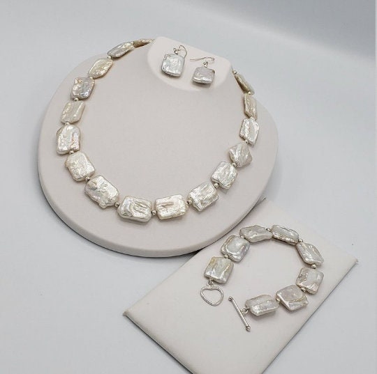 20mm White Pearl Necklace