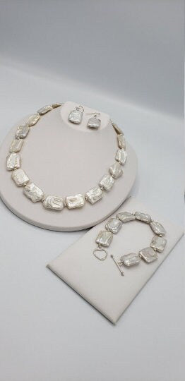 20mm White Pearl Necklace