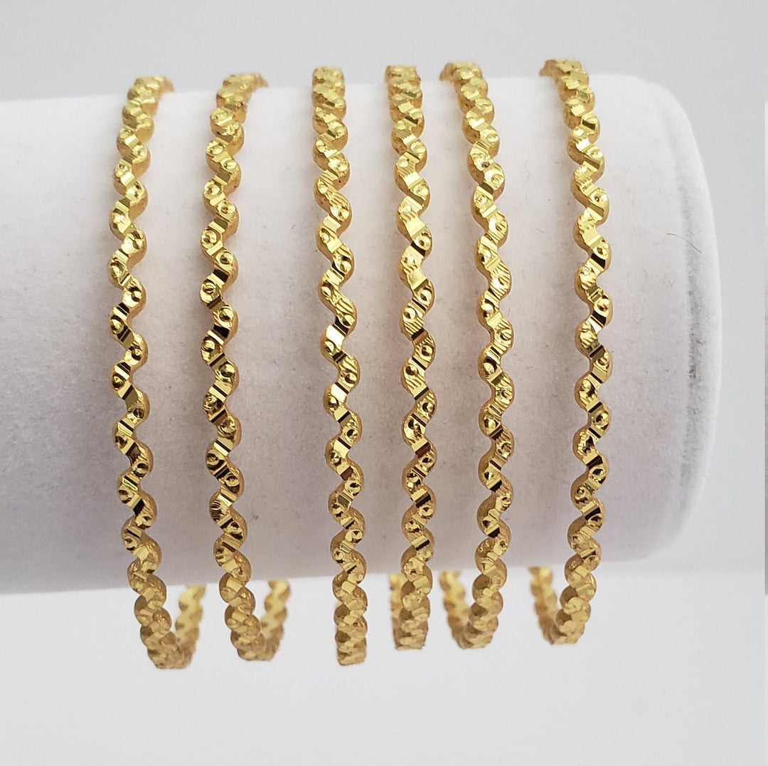 6 Indian Bangles Set