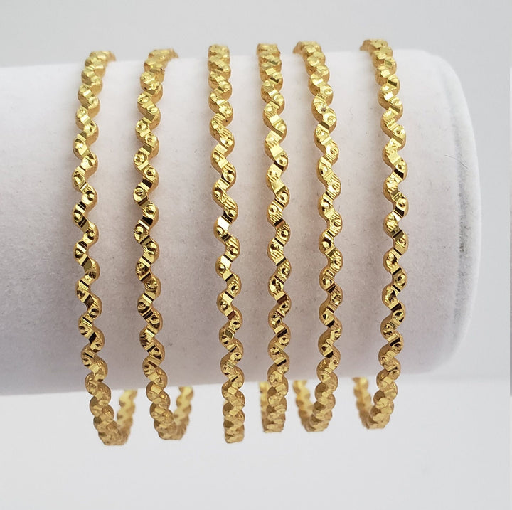 6 Indian Bangles Set