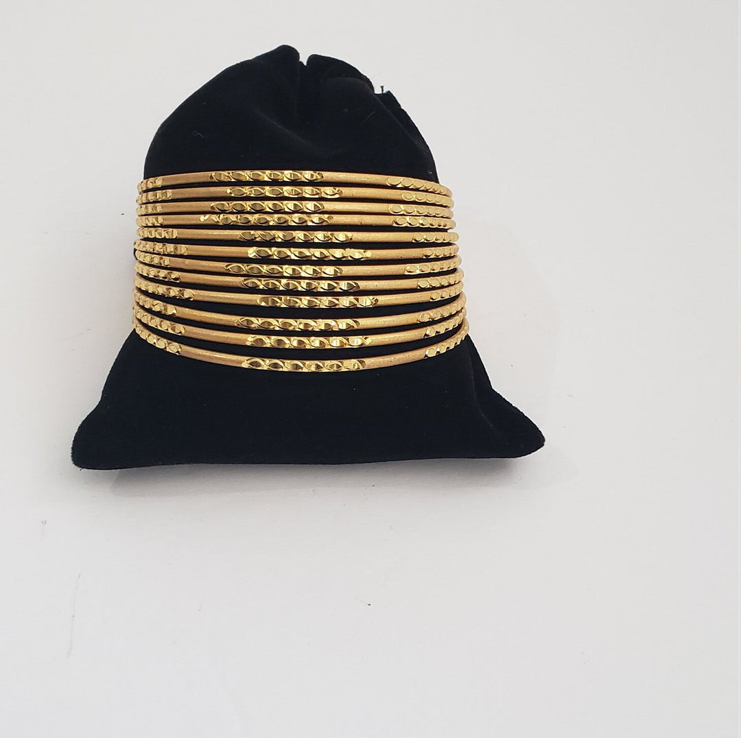 12 Indian Bangles Set