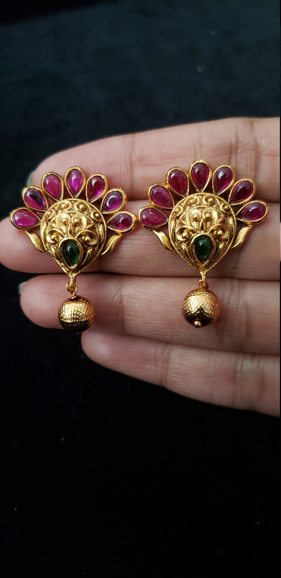 Pink Pota Ptone Studs
