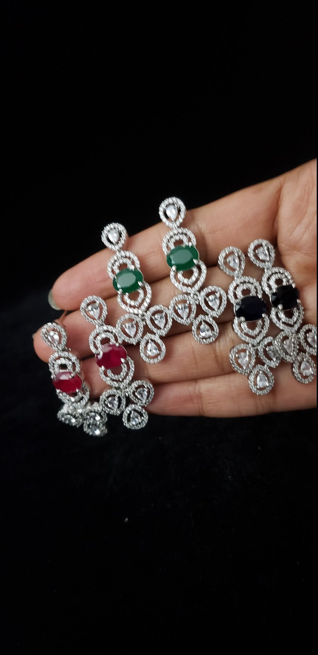 American diamonds earrings