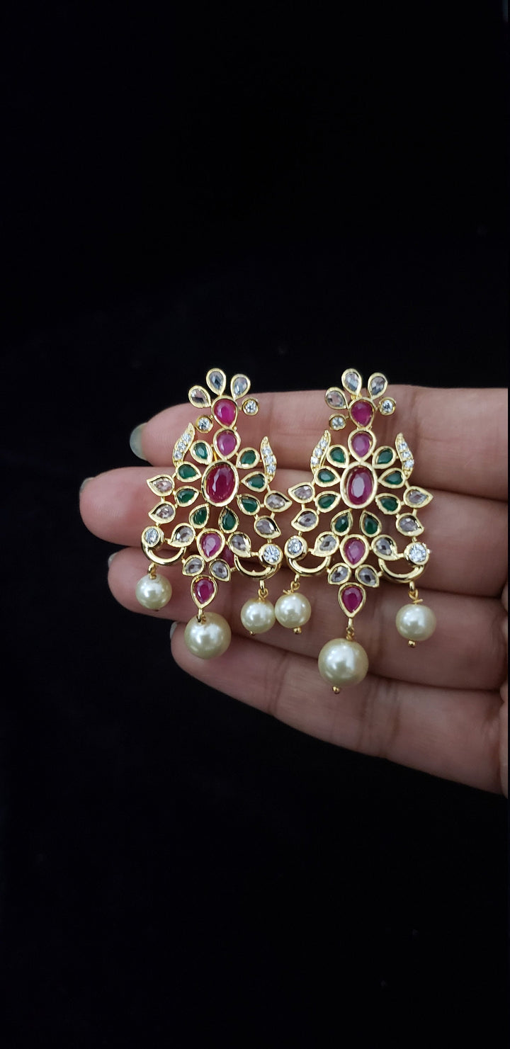 Choker set with earrings