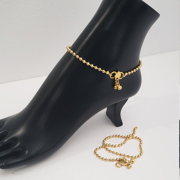 ball pattern Simple Anklets