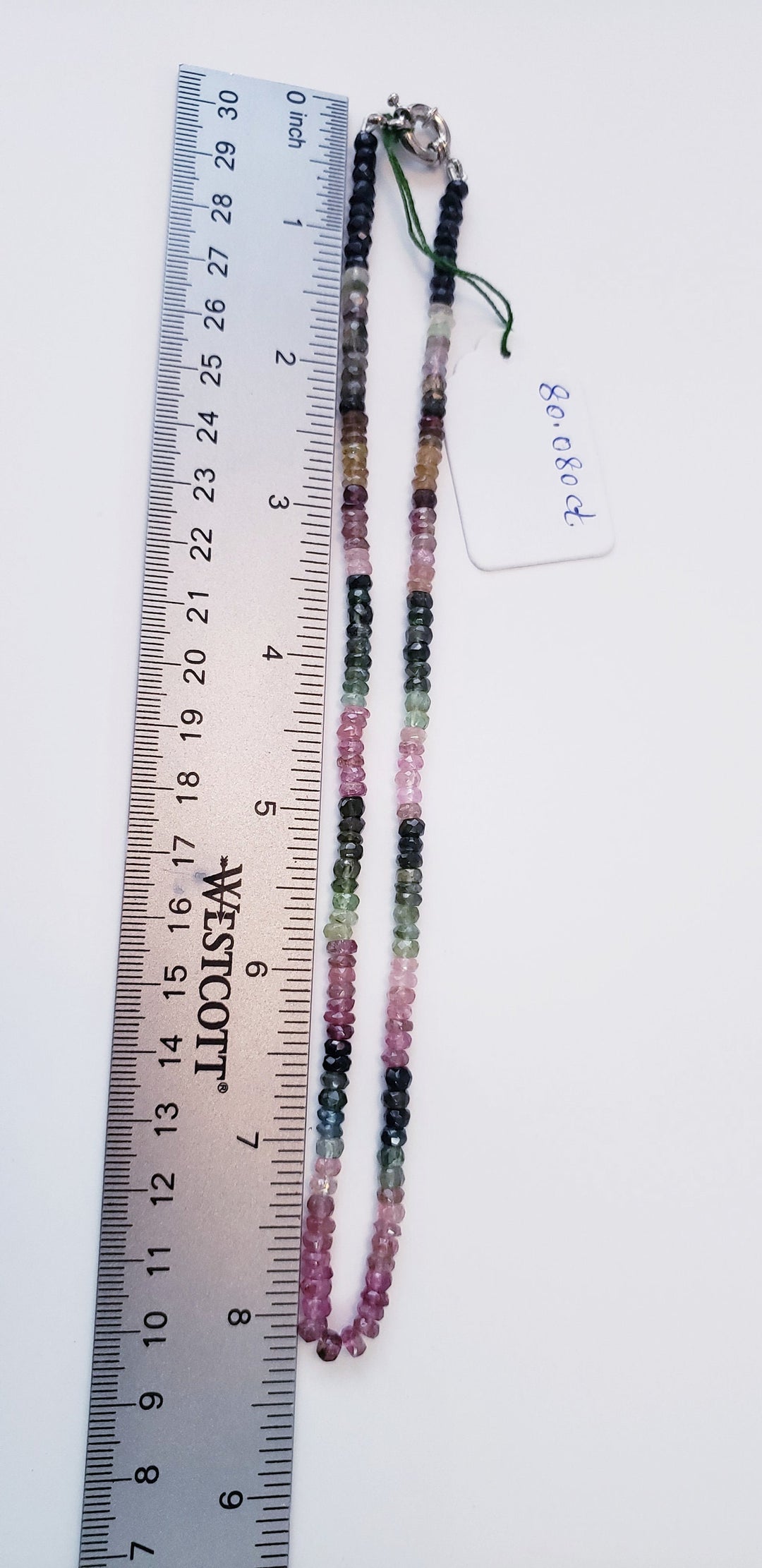 Multi Tourmaline Beads