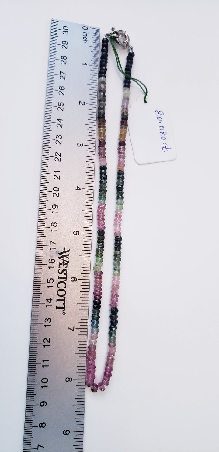 Multi Tourmaline Beads