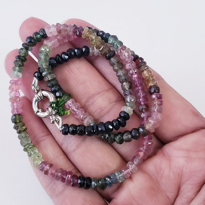 Multi Tourmaline Beads