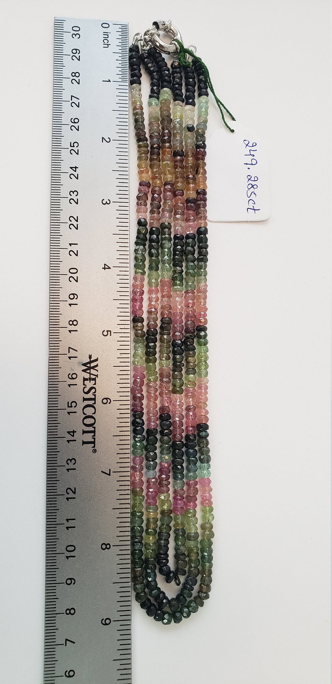 3 Strand Natural Tourmaline