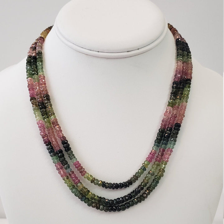 3 Strand Natural Tourmaline