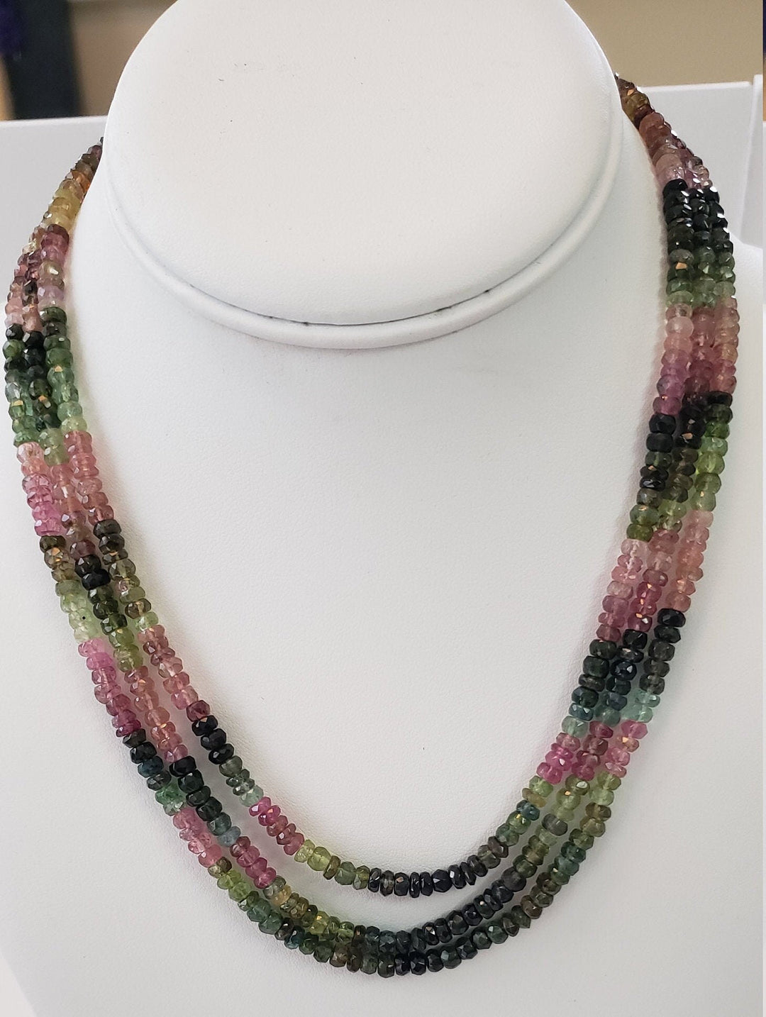 3 Strand Natural Tourmaline