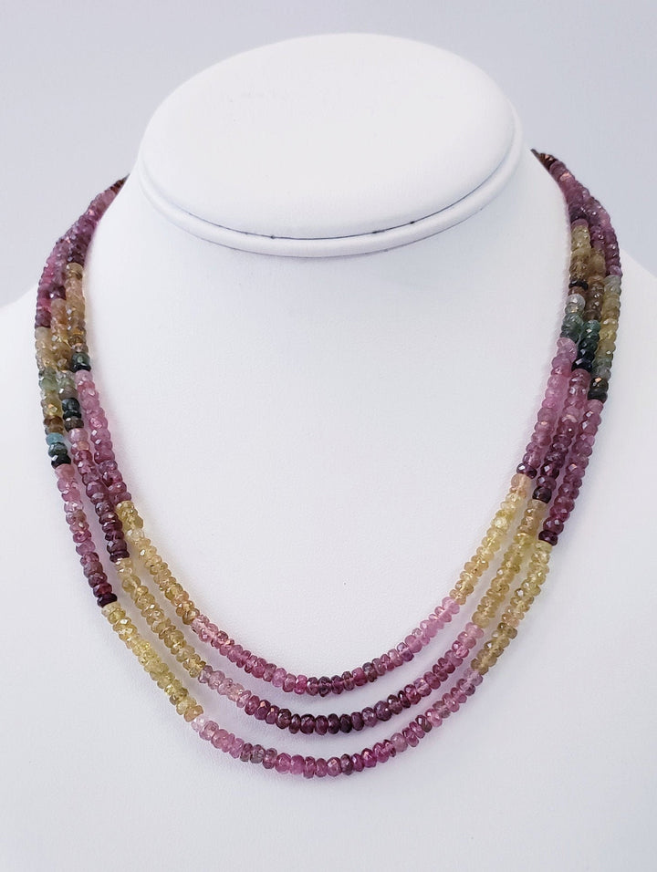 3lTourmaline necklace