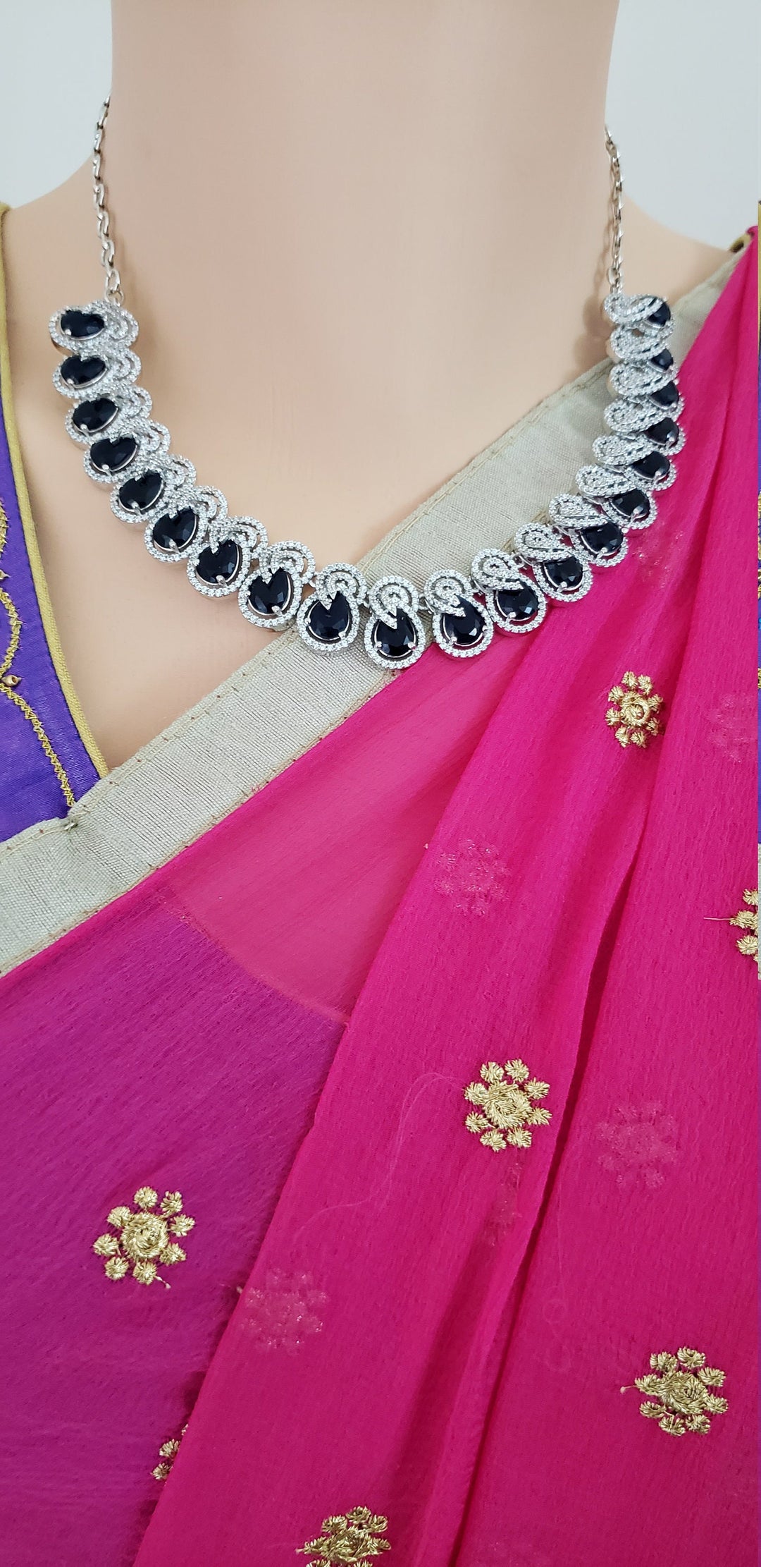Sapphire necklace
