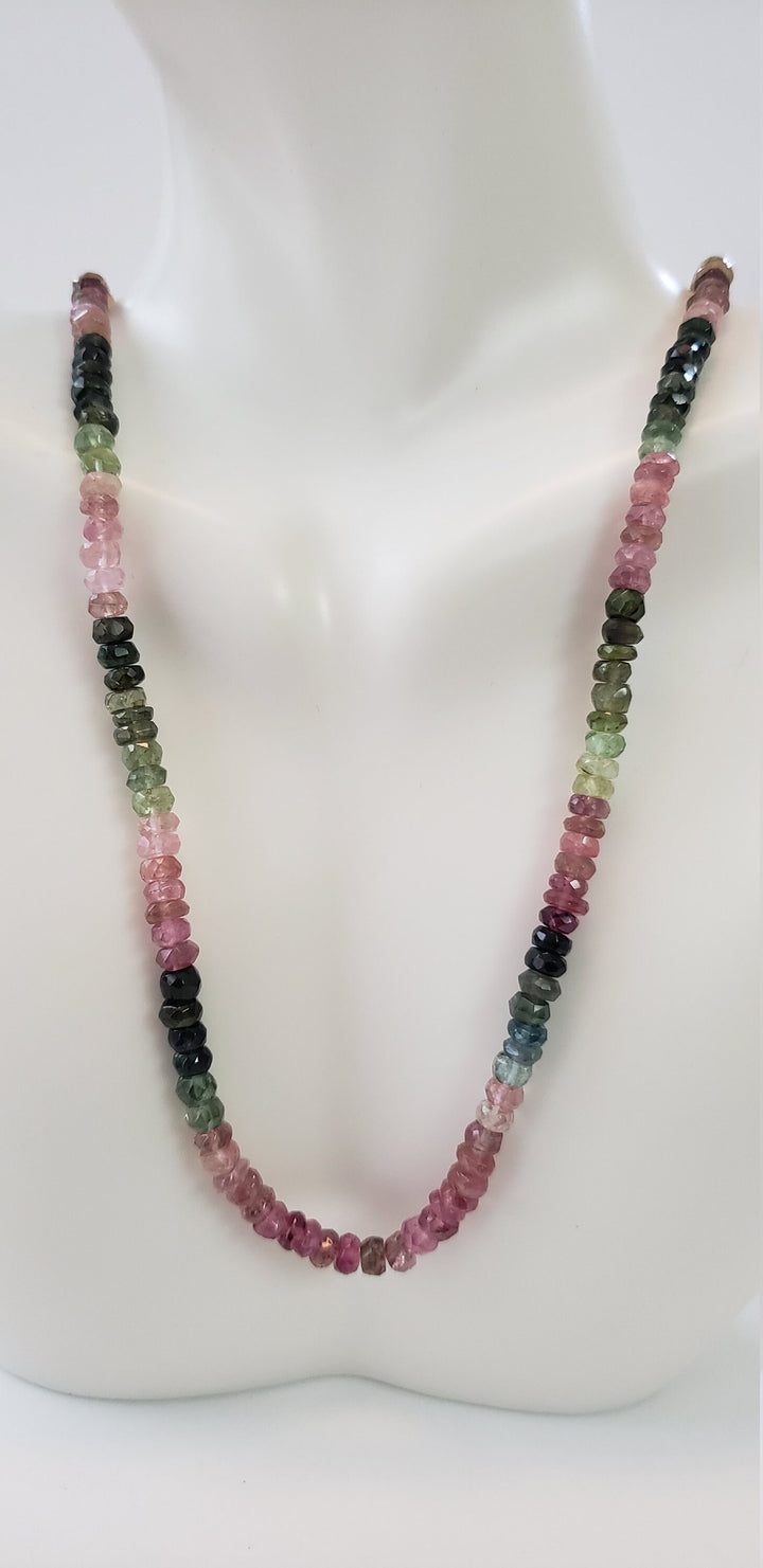Multi Tourmaline Beads
