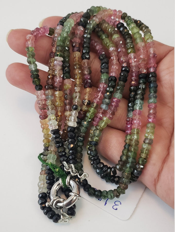 3 Strand Natural Tourmaline