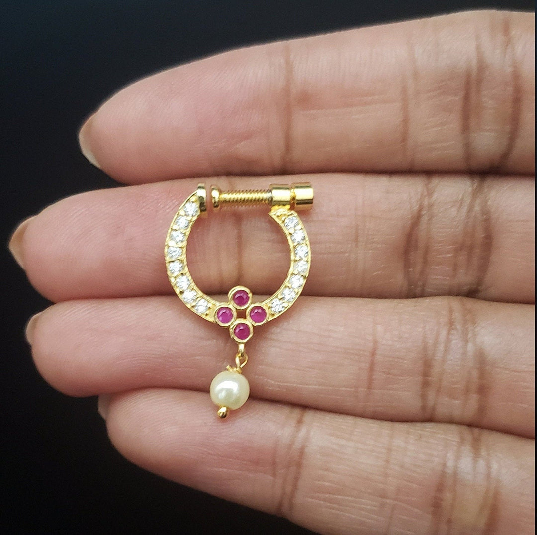 CZ Nose Ring