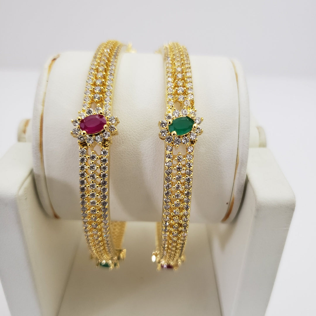 cz Bangles pair