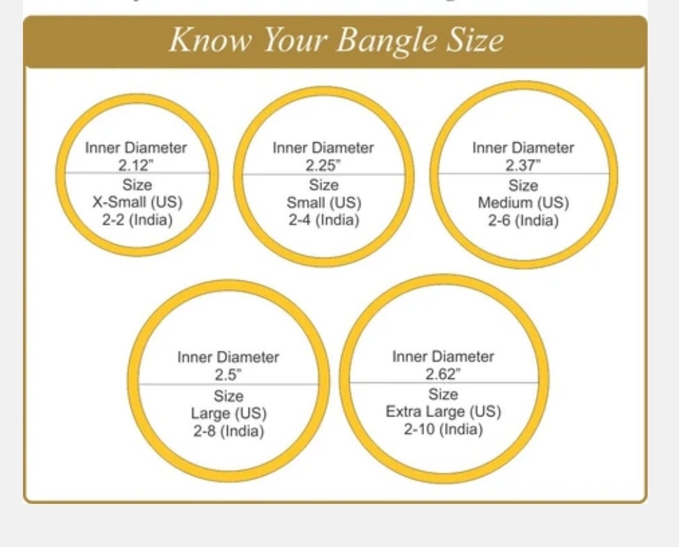 6 Bangles Set