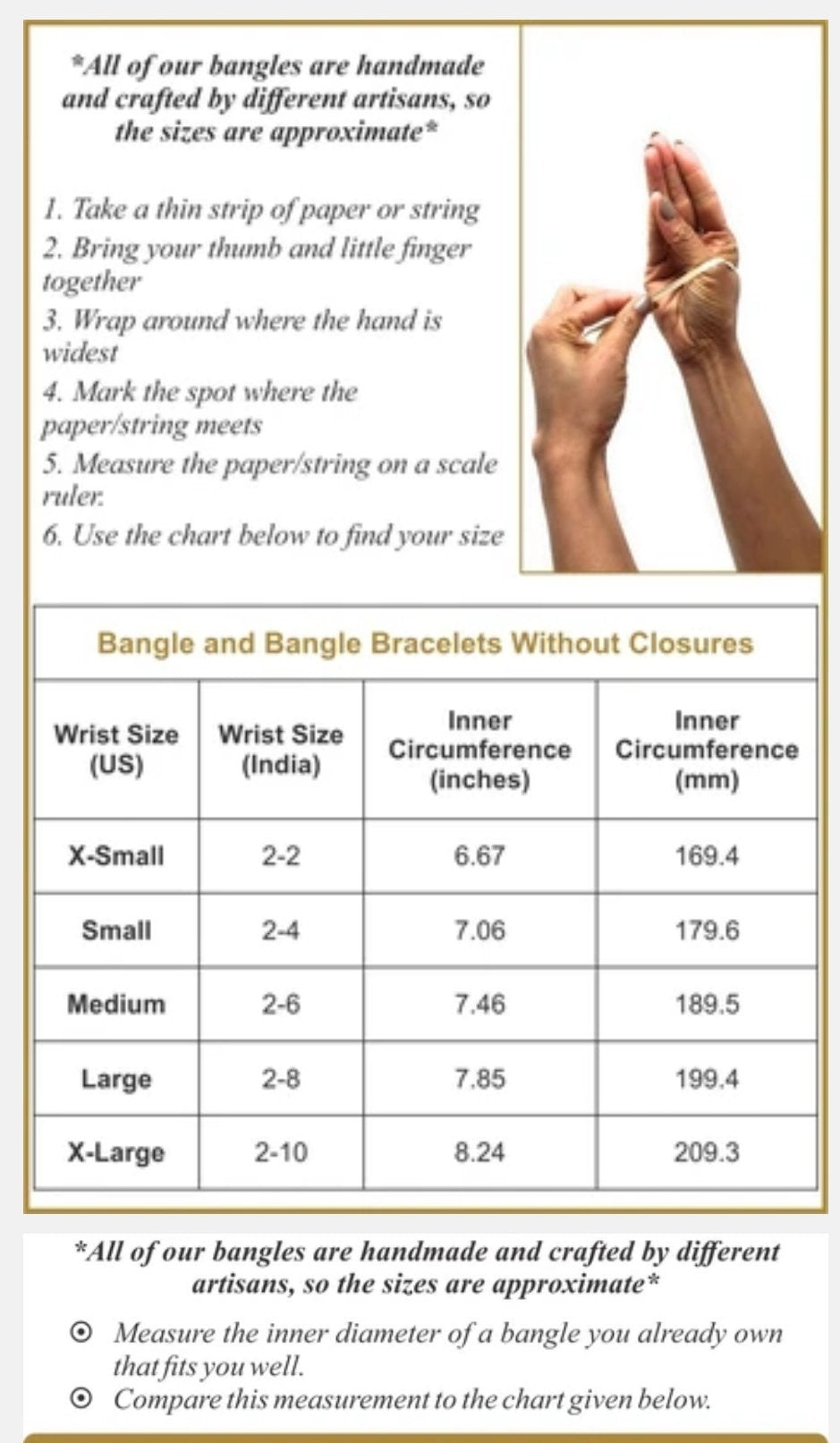2.8 size  Bangles Se
