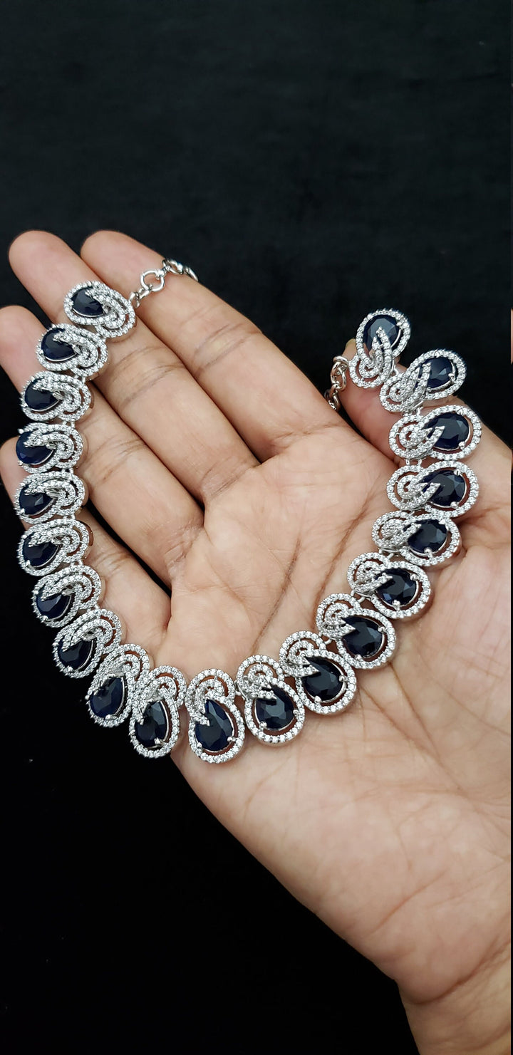 Sapphire necklace