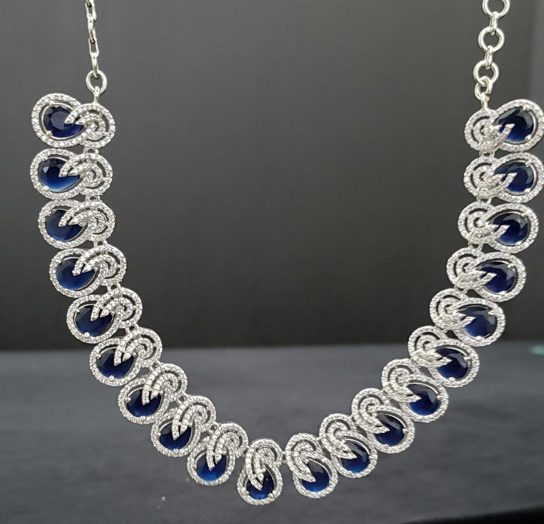 Sapphire necklace