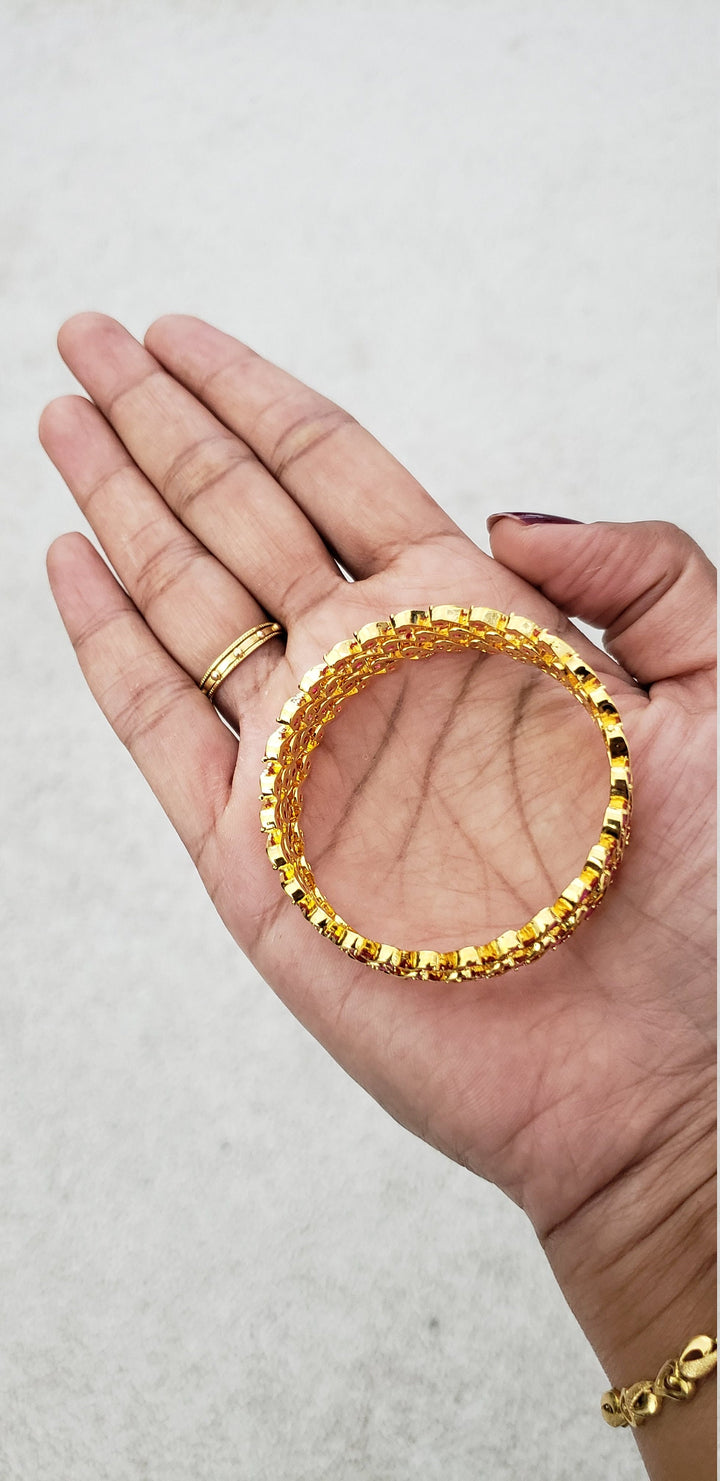 Adult/Kids Ruby Bangles Set