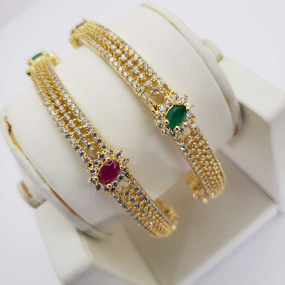 cz Bangles pair