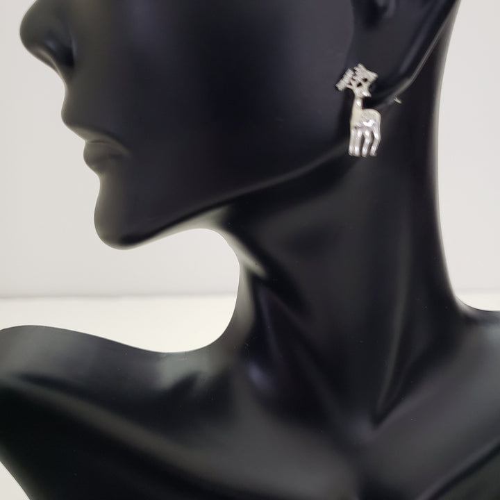 Deer Silver studs