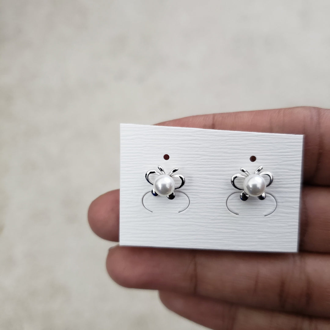 Butterfly Silver studs