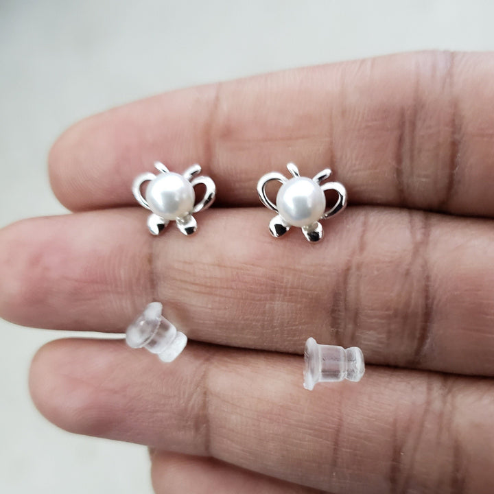 Butterfly Silver studs