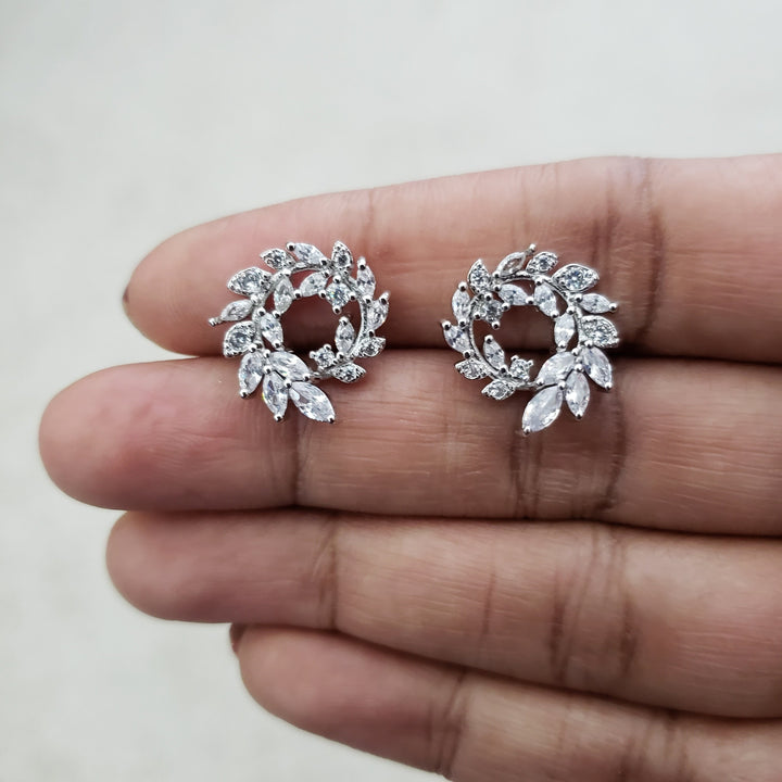 CZ Silver studs