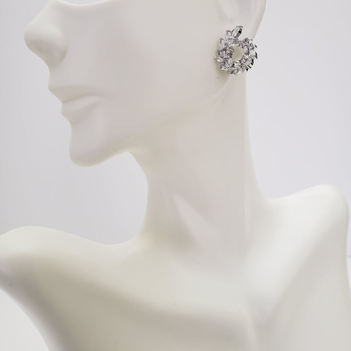CZ Silver studs