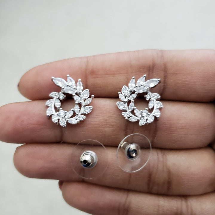 CZ Silver studs