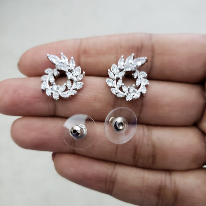 CZ Silver studs