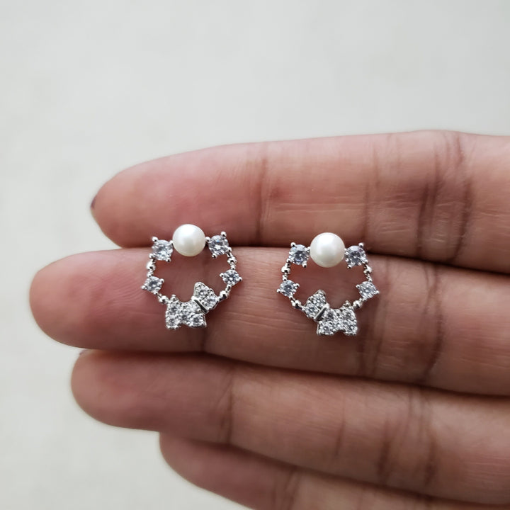 CZ Silver studs