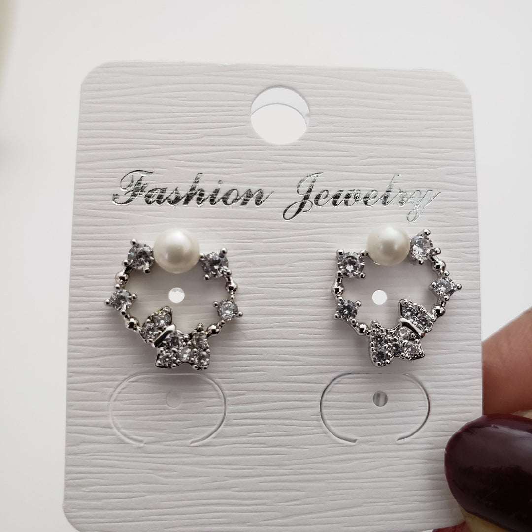CZ Silver studs