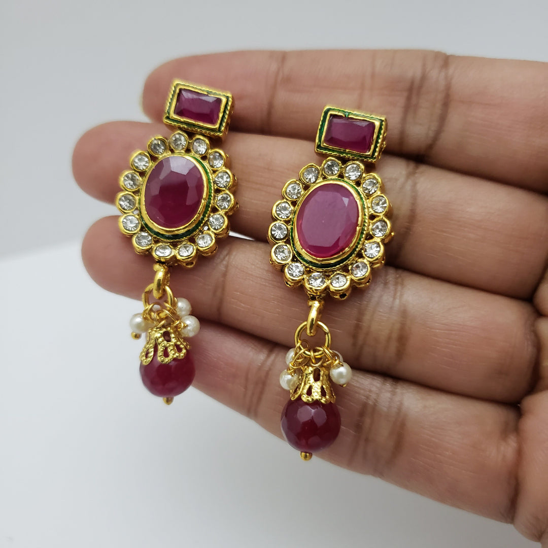 CZ earrings