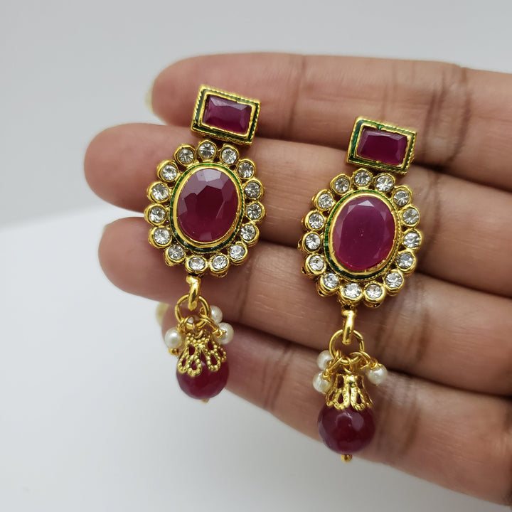 CZ earrings