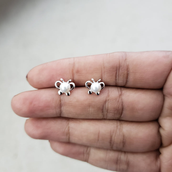 Butterfly Silver studs