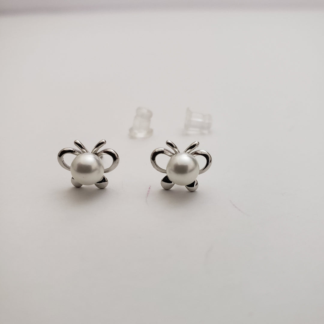 Butterfly Silver studs