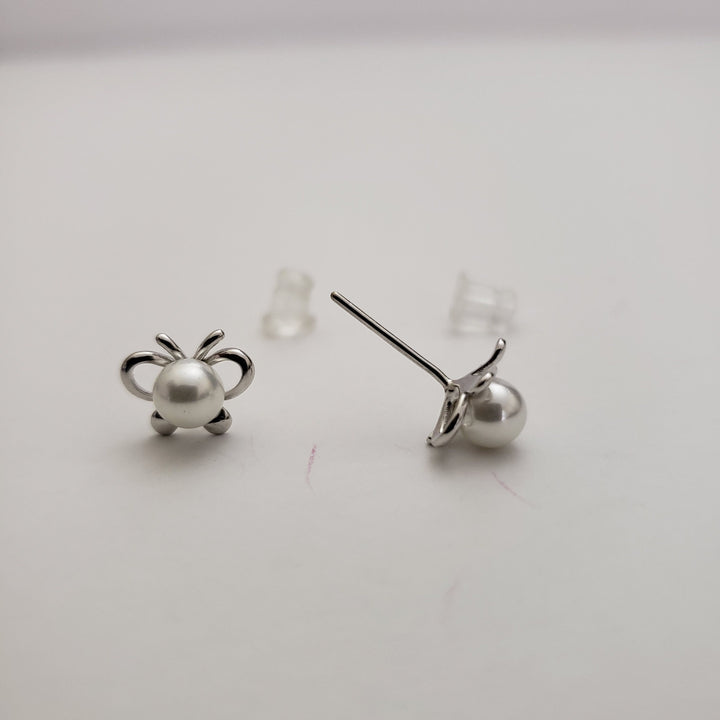 Butterfly Silver studs