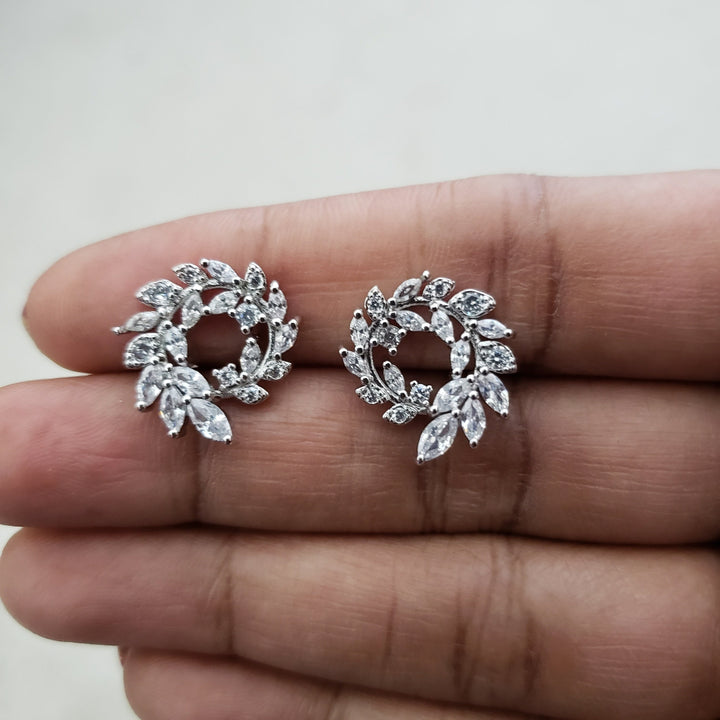 CZ Silver studs