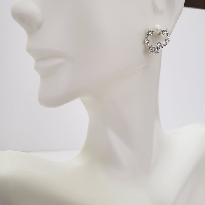 CZ Silver studs