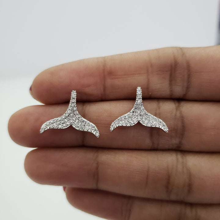 Dolphin tale Silver studs