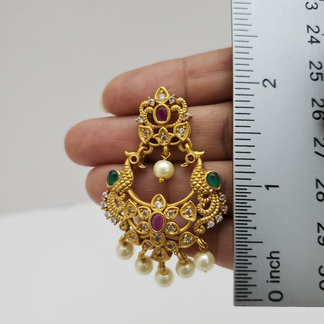 Chandbali earrings