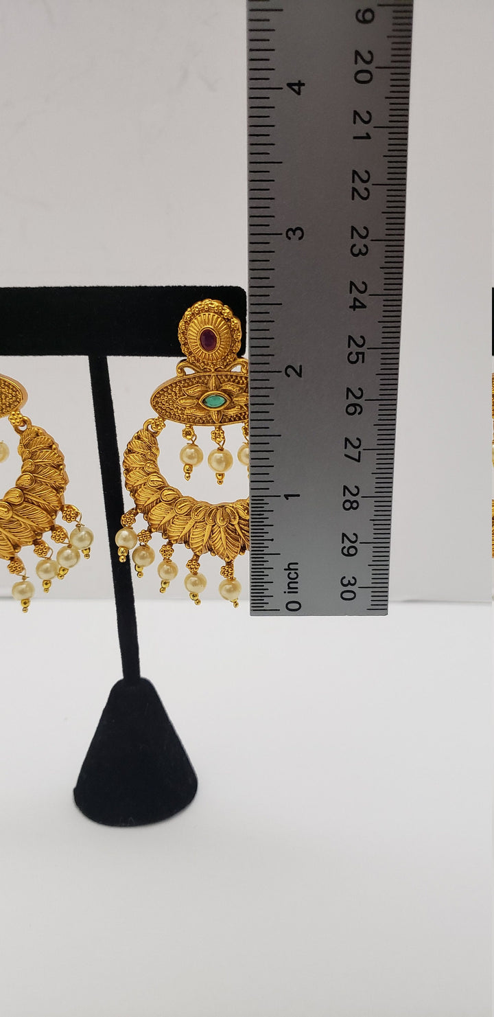 Chandbali earrings