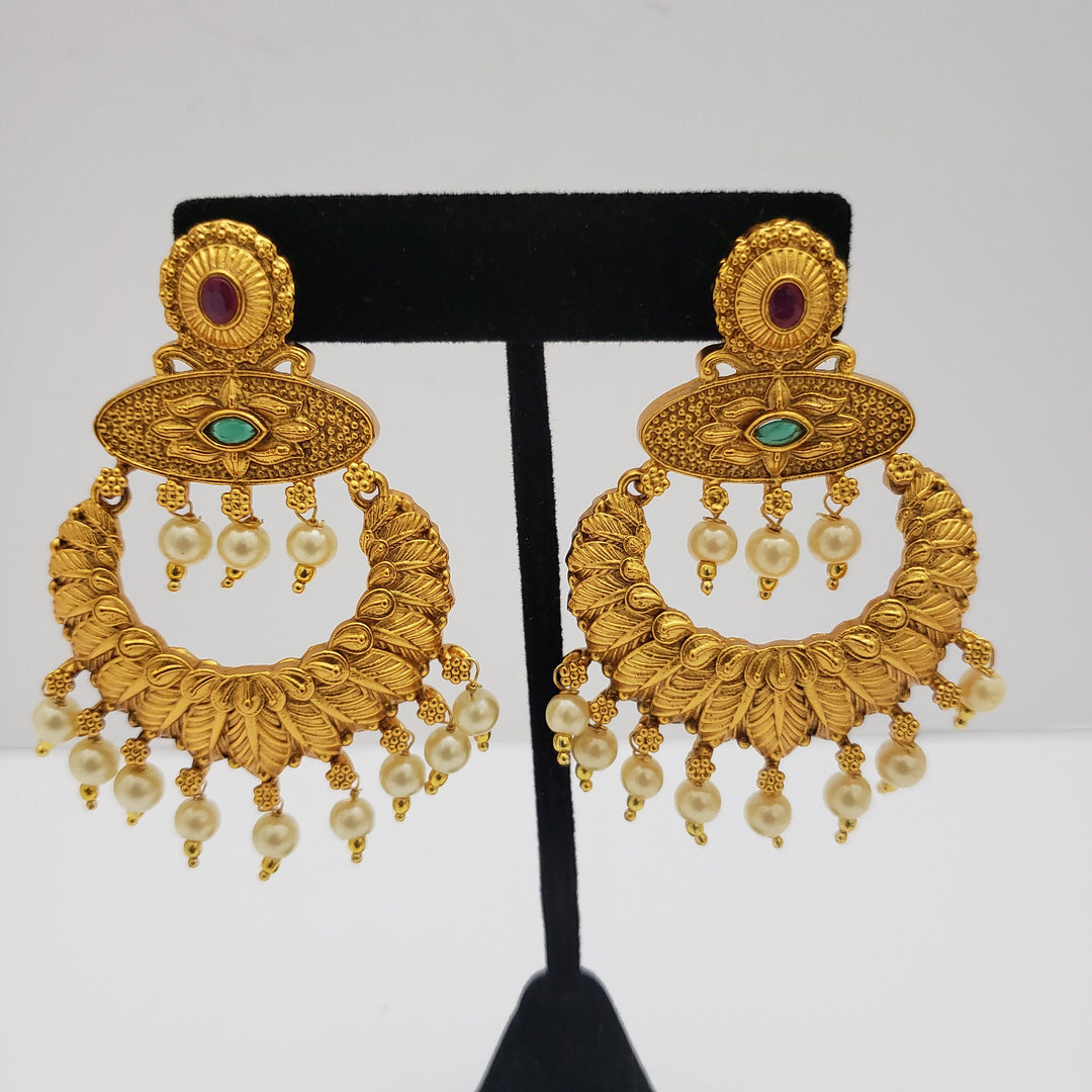 Chandbali earrings