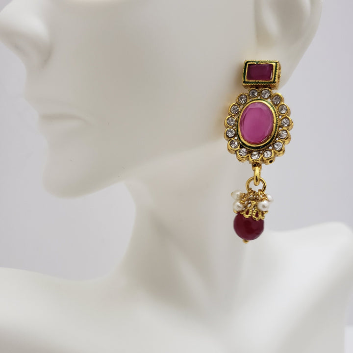CZ earrings